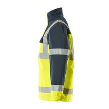 MASCOT® Lungern Parka Multisafe, giallo ad alta visibilità/blu scuro