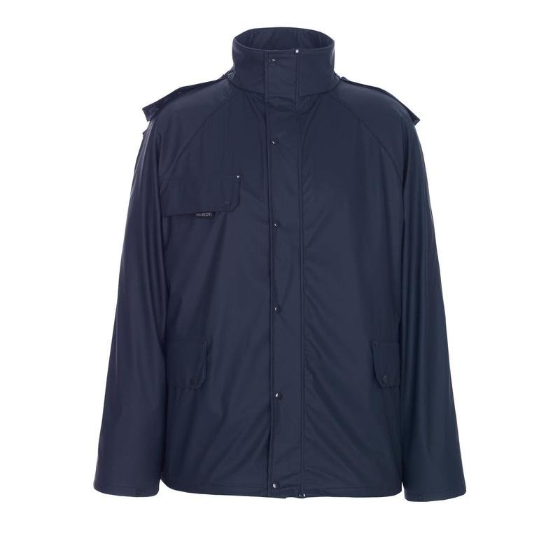 Giacca antipioggia MASCOT® Waterford, blu scuro