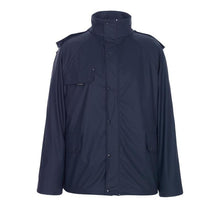 Giacca antipioggia MASCOT® Waterford, blu scuro