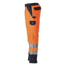 Sovrapantaloni MASCOT® Linz, arancione/blu scuro ad alta visibilità
