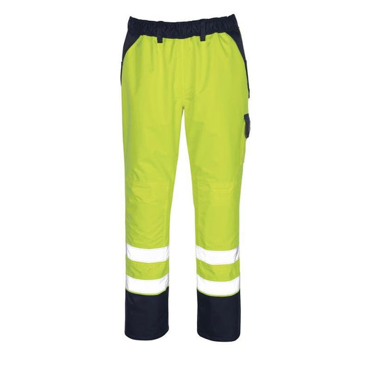 Sovrapantaloni MASCOT® Linz, giallo/blu ad alta visibilità