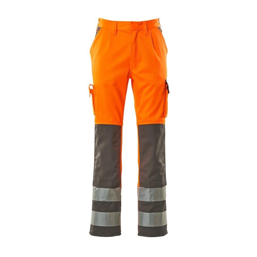 Pantaloni MASCOT® Olinda, arancione ad alta visibilità/antracite