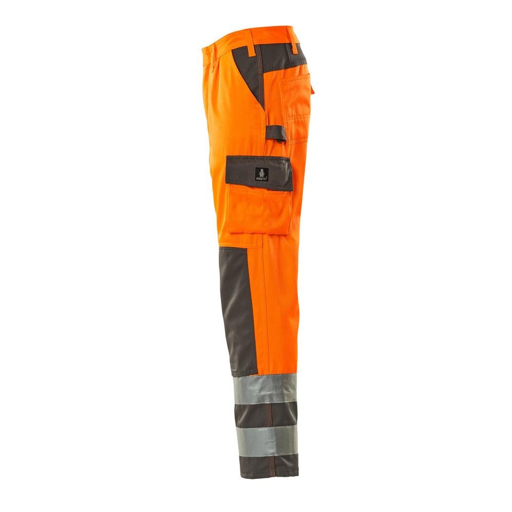 Pantaloni MASCOT® Olinda, arancione ad alta visibilità/antracite