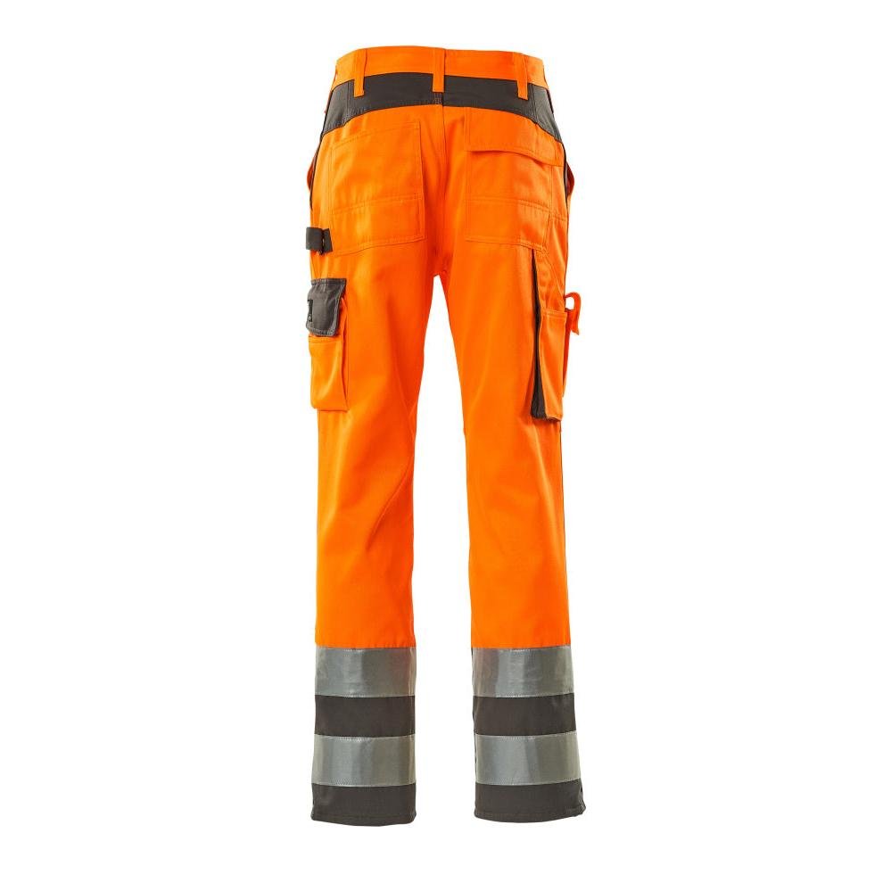 Pantaloni MASCOT® Olinda, arancione ad alta visibilità/antracite
