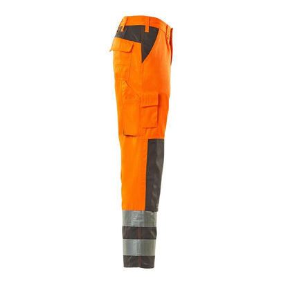 Pantaloni MASCOT® Olinda, arancione ad alta visibilità/antracite
