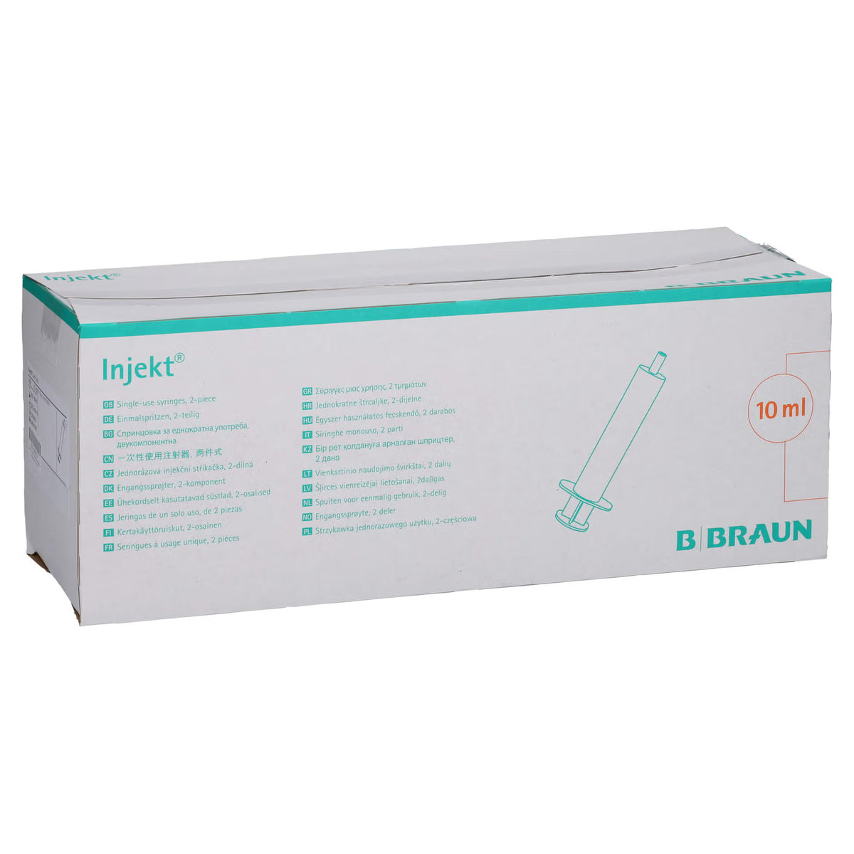 Siringa Injekt Solo, 10ml Luer, eccentrica | Confezione (100 pezzi) 
