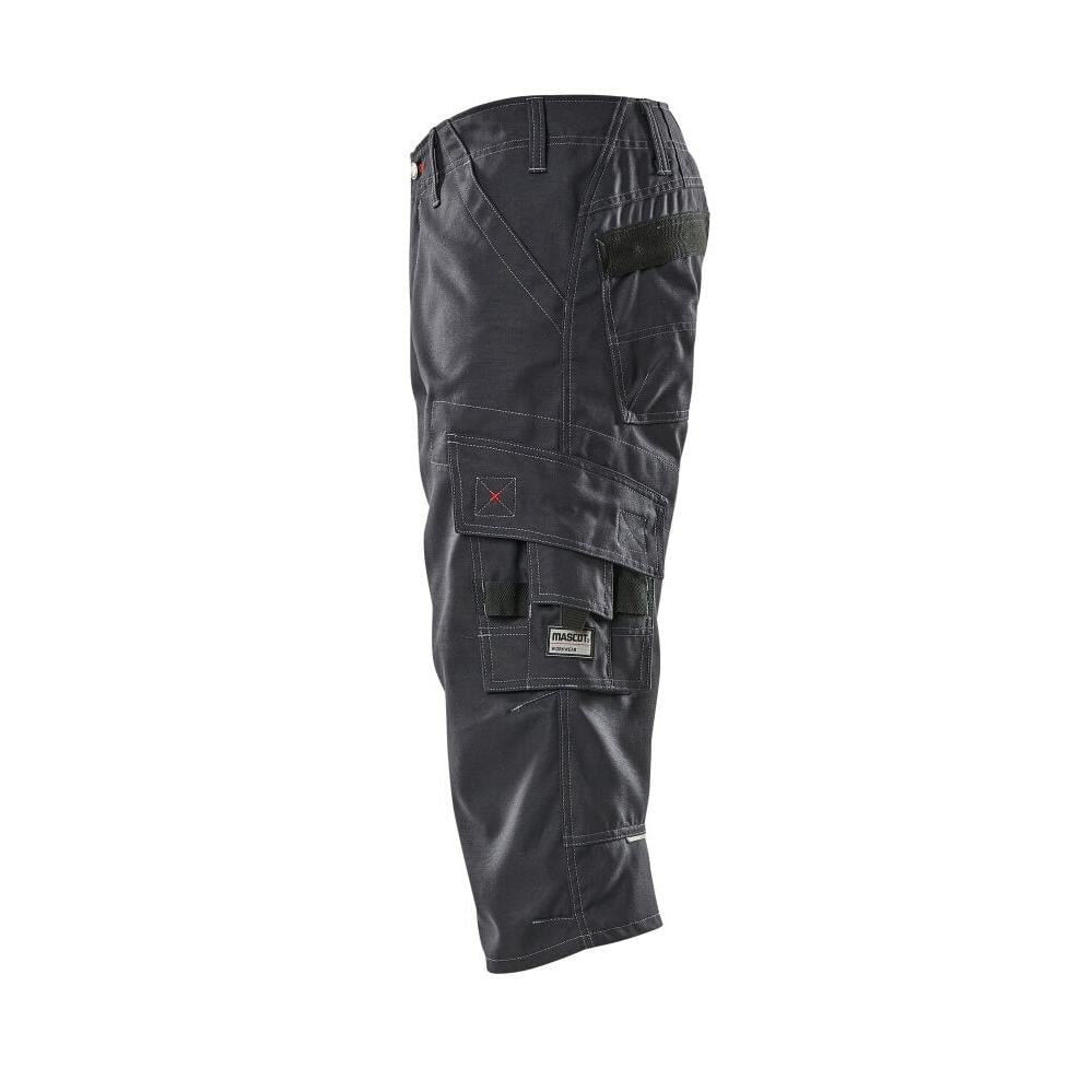 Pantaloni MASCOT® Limnos a tre quarti, nero-blu