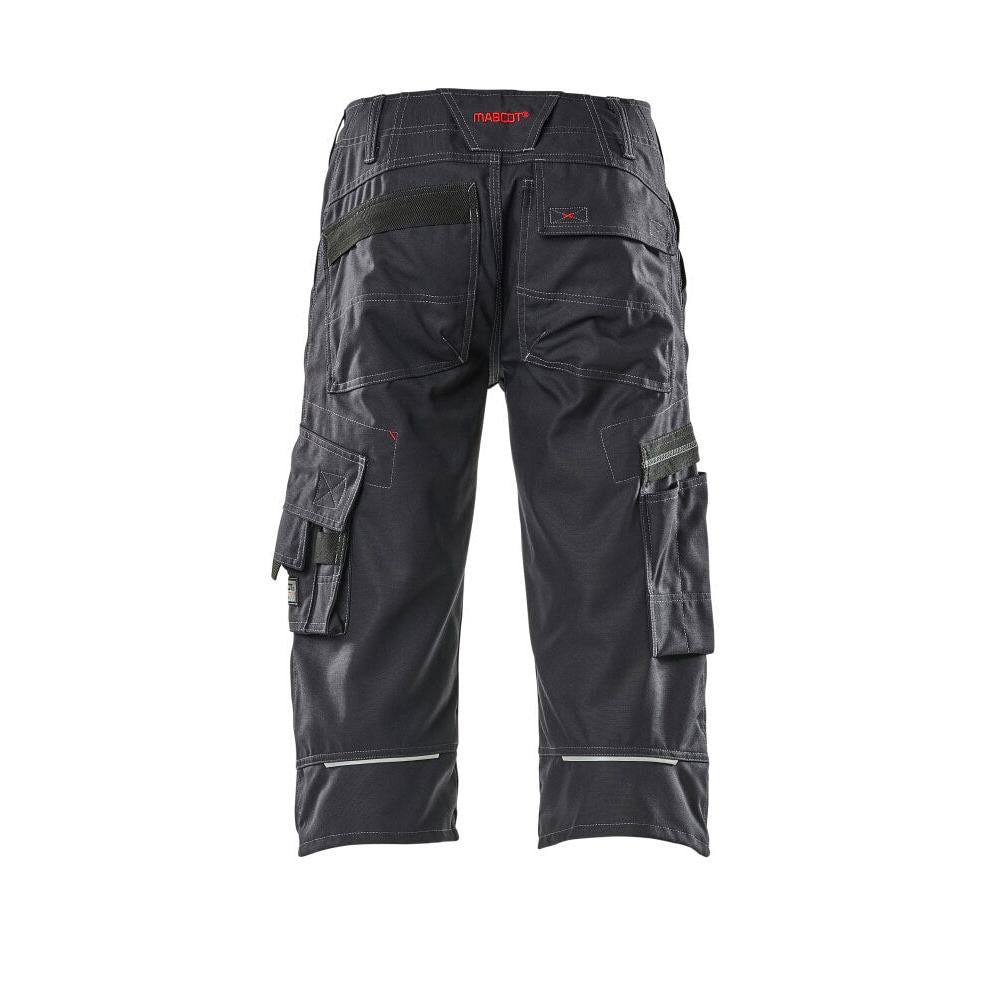 Pantaloni MASCOT® Limnos a tre quarti, nero-blu