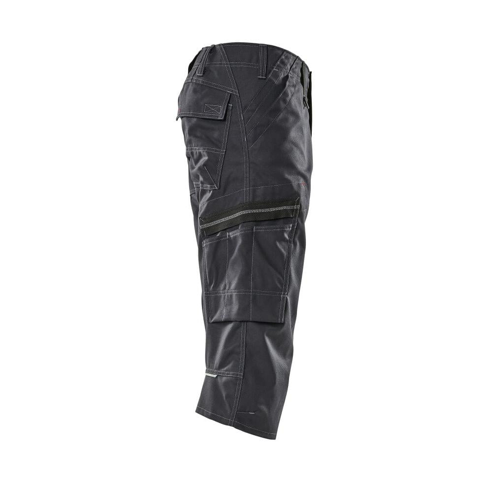 Pantaloni MASCOT® Limnos a tre quarti, nero-blu