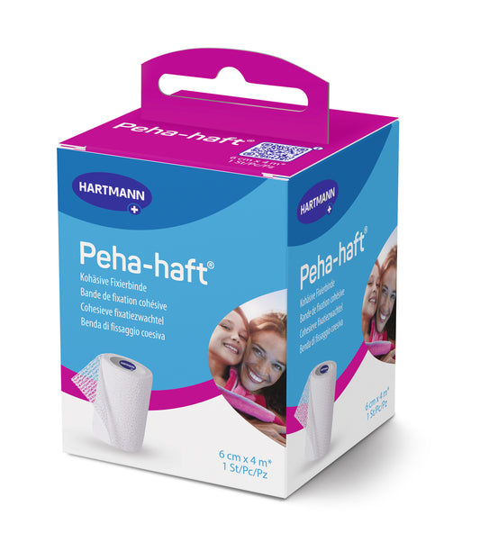 Hartmann Peha-haft 6 cm x 4 m P1 DE, FR, NL, IT | Confezione (1 pezzo)
