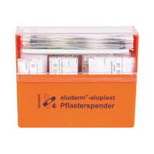 Distributore di cerotti aluderm®-aluplast, già riempito