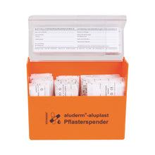Distributore di cerotti aluderm®-aluplast, già riempito