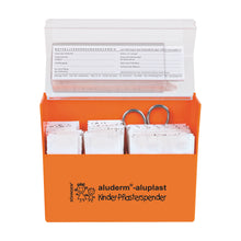 Contenitore per cerotti per bambini aluderm®-aluplast, già riempito