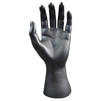 Forma della mano NITRAS, nera, mano sinistra, magnetica | Confezione (1 pezzo)