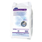 Un sacco bianco da 20 kg di Clax DS Desotherm 37B2, detergente completo senza fosfati di Diversey Deutschland GmbH & Co. OHG per la disinfezione a 60°C, con dettagli del prodotto e immagine di una mano che carica la lavatrice sulla parte anteriore.