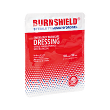 Medicazione in schiuma idrogel Burnshield, sterile, 10 x 10 cm