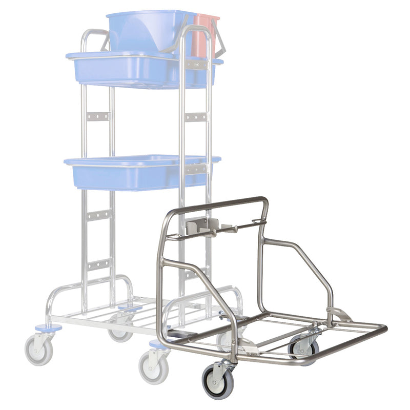 Kit di fissaggio per scopa bagnata VERMOP. Twixter/F1, cromato, 59 x 53 x 53 cm