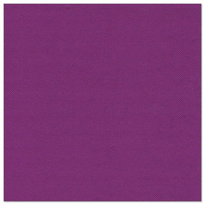 I PAPSTAR GmbH 50 tovaglioli "ROYAL Collection" piega 1/4, 40 x 40 cm in lilla sono tovaglioli rettangolari viola unicolore, presentati su uno sfondo bianco.