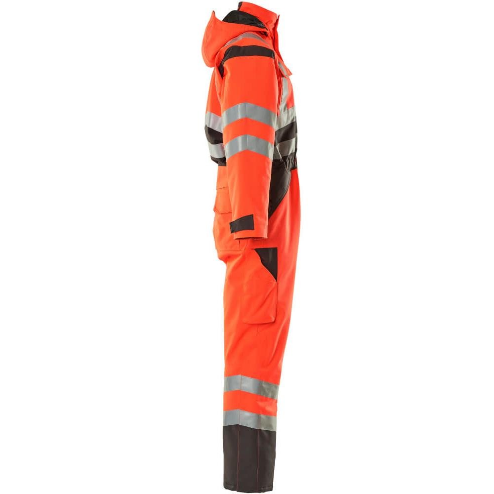 Combinazione invernale MASCOT® Safara, rosso ad alta visibilità/antracite scuro