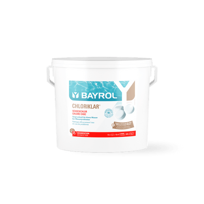 BAYROL Chloriklar® da acido tricloroisocianurico ad alto contenuto di cloro attivo