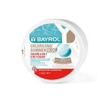 BAYROL Chlorilong Summer Bloc 0,5 kg Cura della piscina 6in1 per acqua cristallina