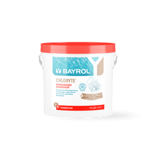 BAYROL Chloryte® Granuli di cloro inorganico con un contenuto di cloro attivo del 70%.