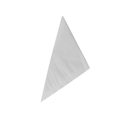 L'immagine raffigura un PAPSTAR GmbH 1000 coni di carta, sostituto della carta pergamena, resistenti al grasso (forma rettangolare) per il confezionamento di patatine fritte nel settore della ristorazione, su sfondo bianco.