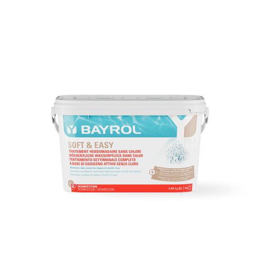 BAYROL Soft & Easy alternativa senza cloro per la cura dell'acqua