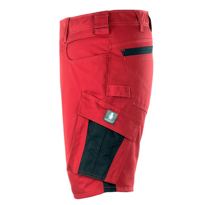 Pantaloncini MASCOT® Stuttgart, rossi/neri