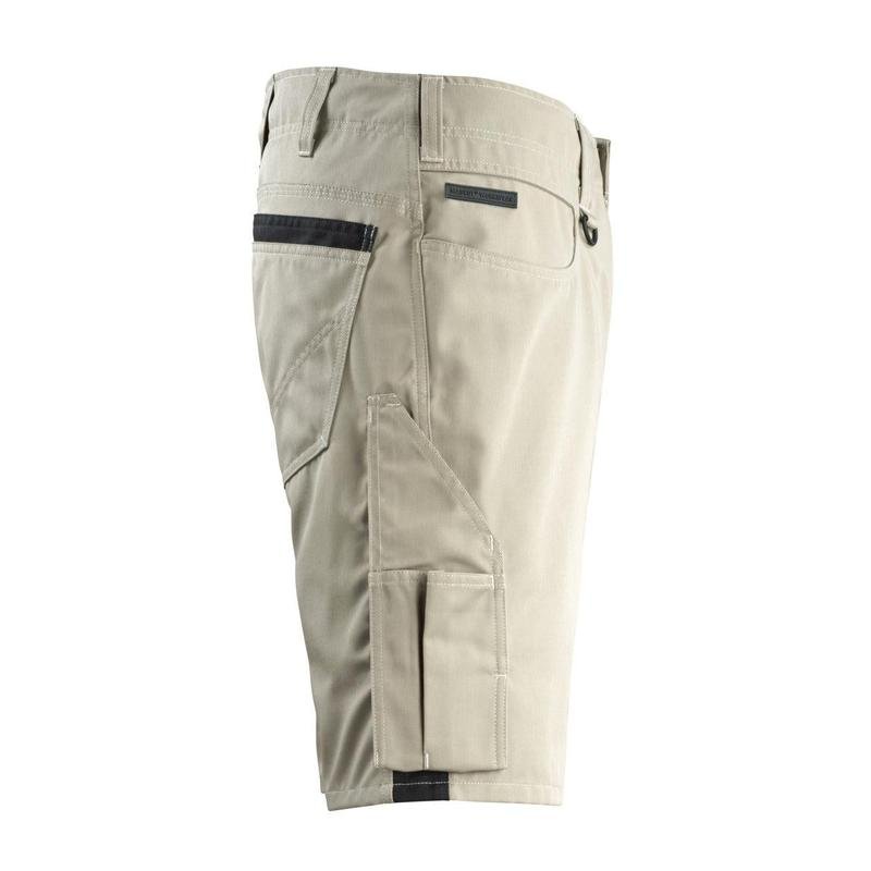 Pantaloncini MASCOT® Stuttgart, kaki chiaro/nero