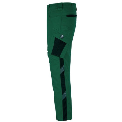 Pantaloni MASCOT® Dortmund, verde/nero