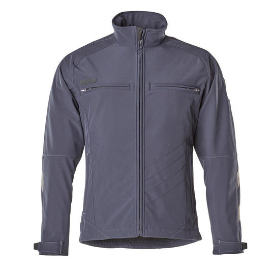 Giacca MASCOT® Dresden Soft Shell, nero-blu