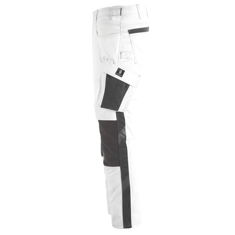 Pantaloni MASCOT® Erlangen, bianco/antracite scuro