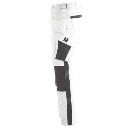 Pantaloni MASCOT® Erlangen, bianco/antracite scuro