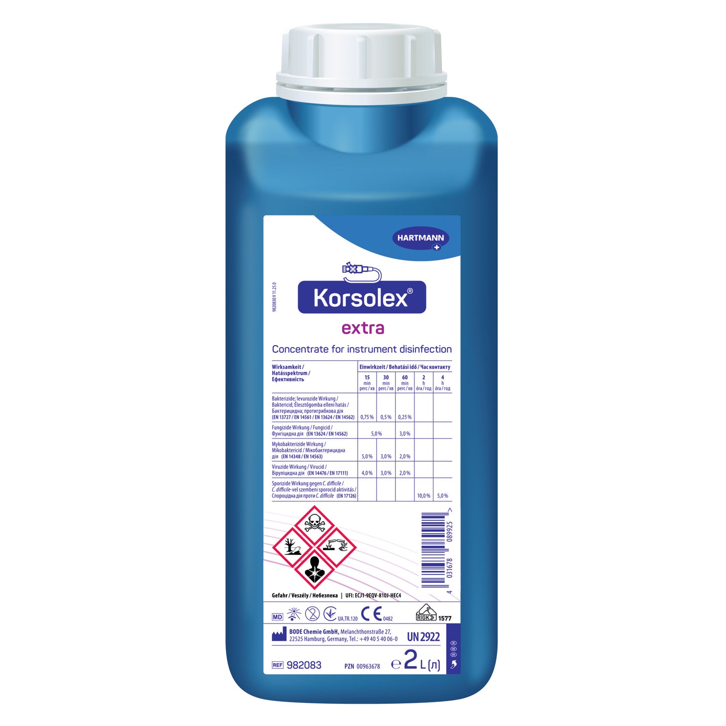 Korsolex extra, 2L | Bottiglia (2L)