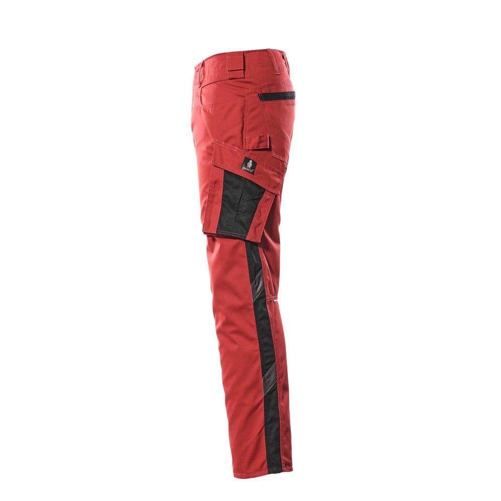 Pantaloni MASCOT® Oldenburg, rosso/nero
