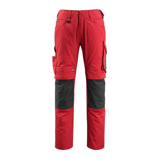 Pantaloni MASCOT® Mannheim, rosso/nero