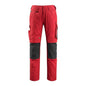 Pantaloni MASCOT® Mannheim, rosso/nero