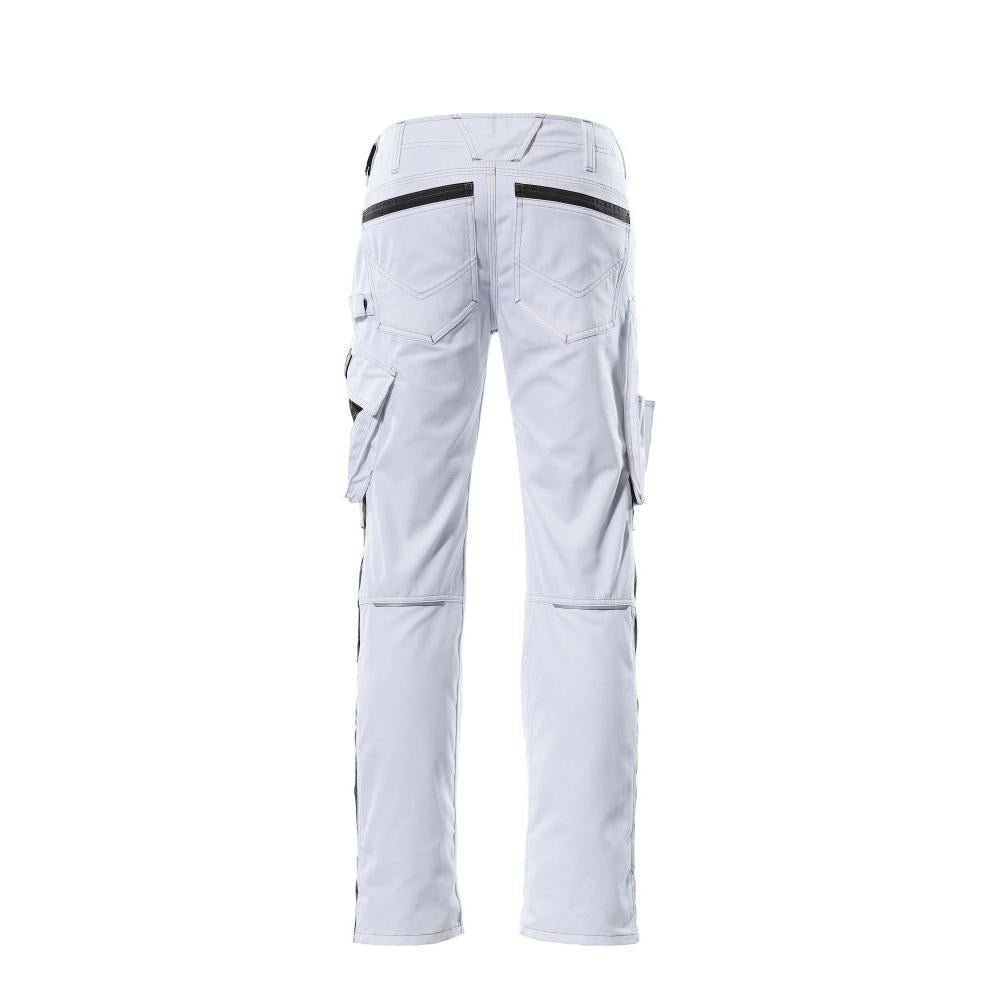 Pantaloni MASCOT® Mannheim, bianco/antracite scuro