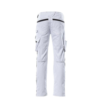 Pantaloni MASCOT® Mannheim, bianco/antracite scuro
