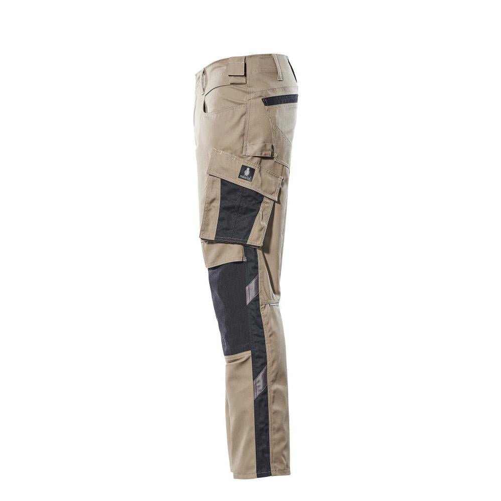 Pantaloni MASCOT® Mannheim, kaki chiaro/nero