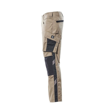 Pantaloni MASCOT® Mannheim, kaki chiaro/nero