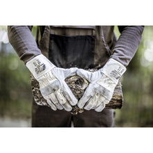 NITRAS SPLIT STAR 2, guanti in crosta di mucca, colore naturale/grigio, cotone EN 388 | Confezione (12 paia)