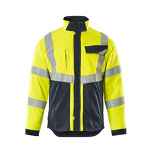 Giacca da lavoro MASCOT® Biel Multisafe, giallo ad alta visibilità/nero-blu