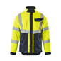 Giacca da lavoro MASCOT® Biel Multisafe, giallo ad alta visibilità/nero-blu