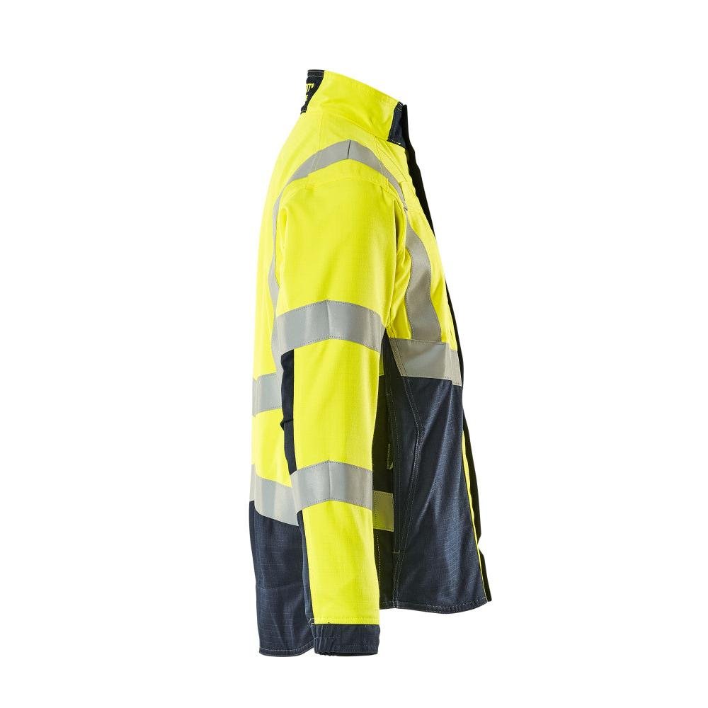 Giacca da lavoro MASCOT® Biel Multisafe, giallo ad alta visibilità/nero-blu