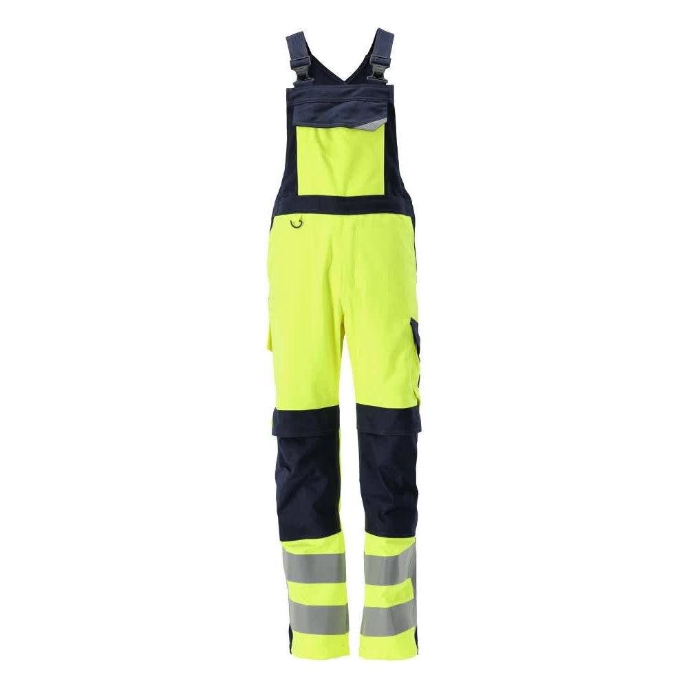 Salopette MASCOT® Davos Multisafe, giallo alta visibilità/nero-blu