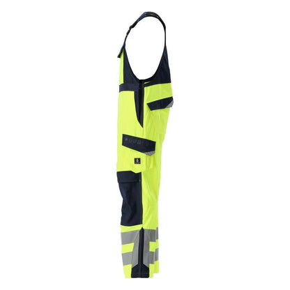 Salopette MASCOT® Davos Multisafe, giallo alta visibilità/nero-blu