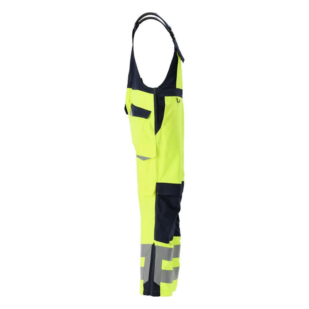 Salopette MASCOT® Davos Multisafe, giallo alta visibilità/nero-blu