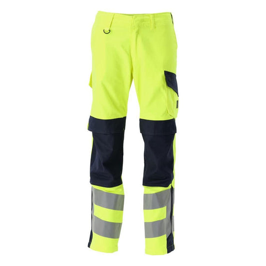 Pantaloni MASCOT® Arbon Multisafe, giallo alta visibilità/nero-blu